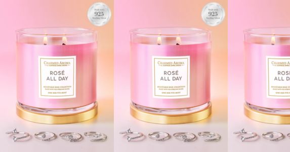 Premiere - soy candles with Charmed Aroma jewelry