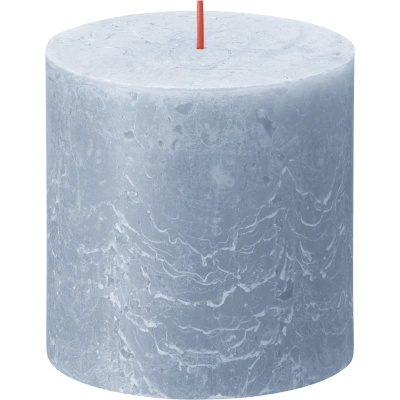 Bolsius Rustic 100/100 mm trunk candle - Sky Blue