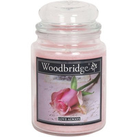 Świeca zapachowa w szkle duża róża Woodbridge - Love Always