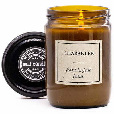 Cadeau kaars soja geurig Mad Candle 360 g - Charakter