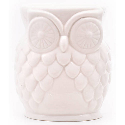Ceramic wax burner Owl