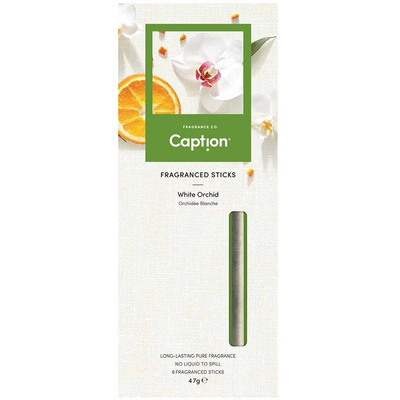 Natural scented sticks Enviroscent 6 pcs - White orchid