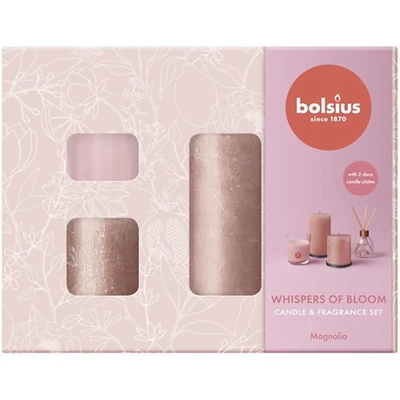 Bolsius Whispers Of Bloom Medium geschenkset - Magnolia