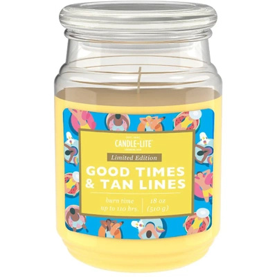 Vela perfumada natural Candle-lite Everyday 510 g - Good Times Tan Lines