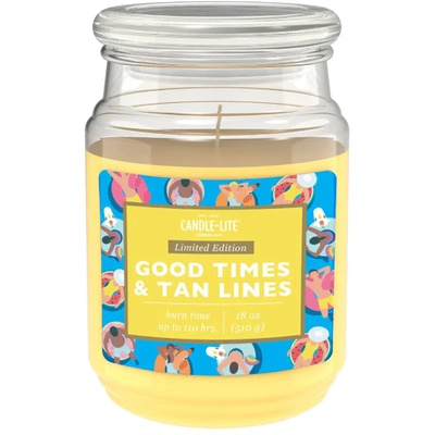 Doftljus naturligt Candle-lite Everyday 510 g - Good Times Tan Lines