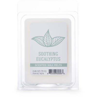 Colonial Candle Wellness sójový vonný vosk 70 g - Soothing Eucalyptus