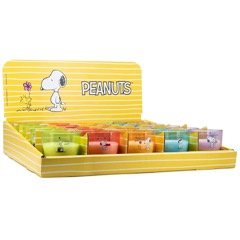 Peanuts doftljus display 25x100g