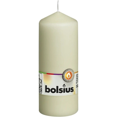 Bolsius bougie de souche 150/58 mm - Crème