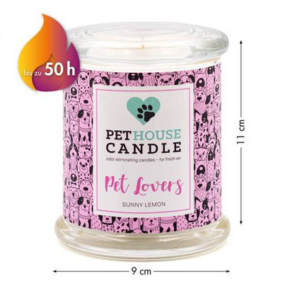 Cвеча соевая нейтрализующая запах PetHouse - Pet Lovers