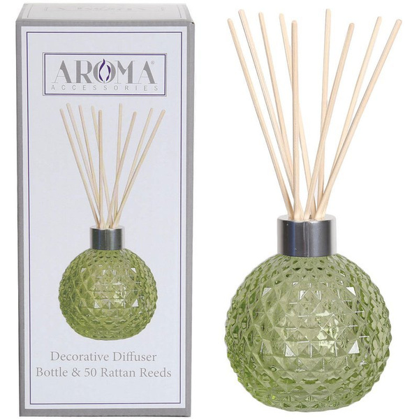 Bottle with sticks Woodbridge refill set - Green