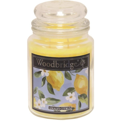 Grande bougie parfumée Woodbridge Candle 565 g - Amalfi Citrus