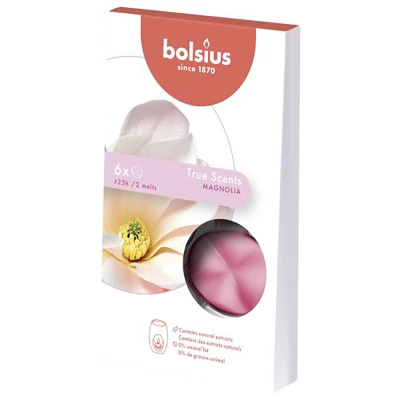 Bolsius True Scents wosk zapachowy 6 szt - Magnolia