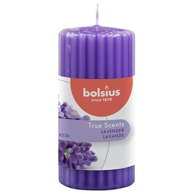 Bolsius True Scents scented candle 120/58 mm - Lavender