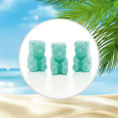 Soy wax melts Ted Friends 50 g - Sky Sun Sand