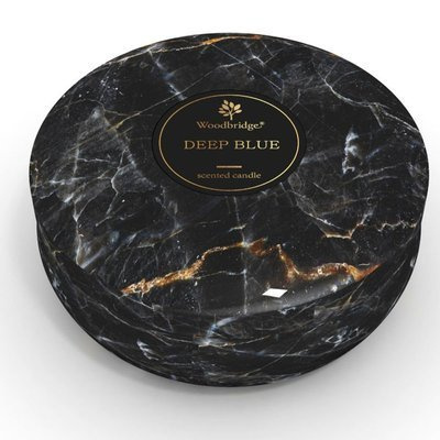 Scented candle 3 wicks Woodbridge - Deep Blue