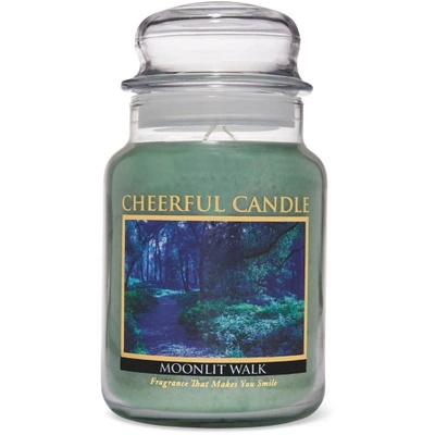 Grande parfumée bougie Cheerful Candle 680 g - Moonlit Walk