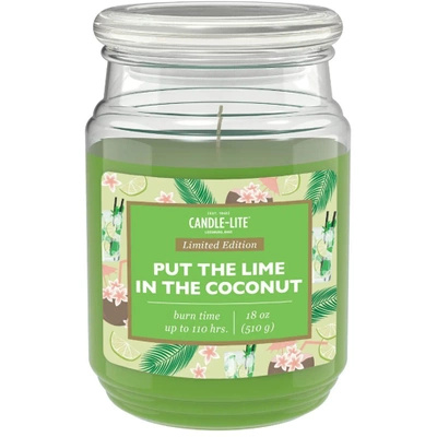 Vonná sviečka prírodná Candle-lite Everyday 510 g - Put The Lime In The Coconut