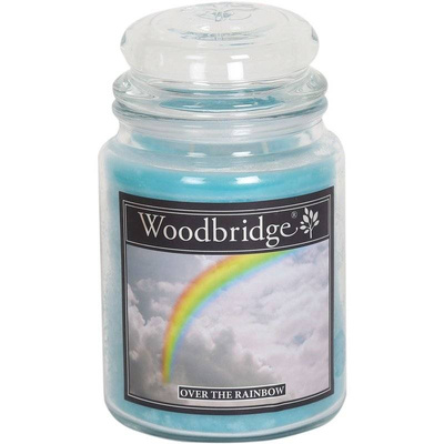 Bougie parfumée en verre grand Woodbridge - Over The Rainbow