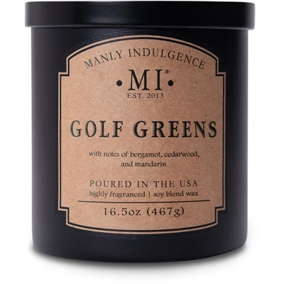 Soy scented candle Colonial Candle Manly Indulgence Classic 467 g - Golf Greens
