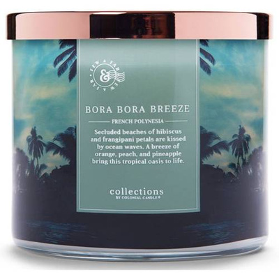 Candela profumata alla soia da viaggio Colonial Candle - Bora Bora Breeze