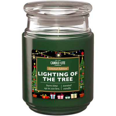 Natuurlijke kerst geurkaars Candle-lite Everyday 510 g - Lighting Of The Tree