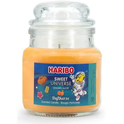 Haribo petite bougie parfumée en verre 85 g - Sweet Universe