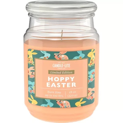 Doftljus naturligt Candle-lite Everyday 510 g - Hoppy Easter