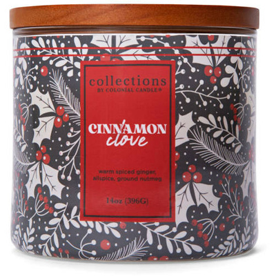 Świąteczna świeca zapachowa Cinnamon Clove Colonial Candle