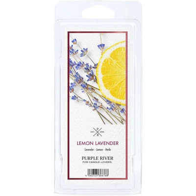 Cera profumata di soia - Lemon Lavender Purple River 50 g