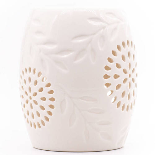 Aroma brander Lucent Wit keramiek