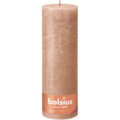 Bolsius Rustic XXL stamkaars 300/100 mm - Crème Karamel