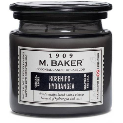 Soja geurkaars apotheekpot 396 g Colonial Candle M Baker - Rosehips Hydrangea