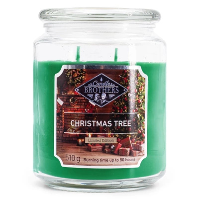 Candle Brothers świeca zapachowa w szkle Christmas Tree 510 g