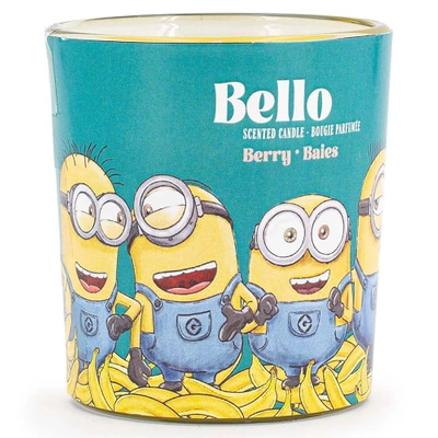 Minions Bello geurkaars in glas 110 g - Cherry