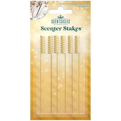 Portabastoni per albero di Natale Scentsicles Paletti scentrati - Oro