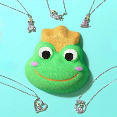 Jewel bath bomb Charmed Aroma Frog - Necklace