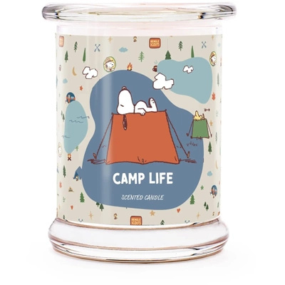 Peanuts Snoopy vela perfumada en vidrio 250 g - Camp Life