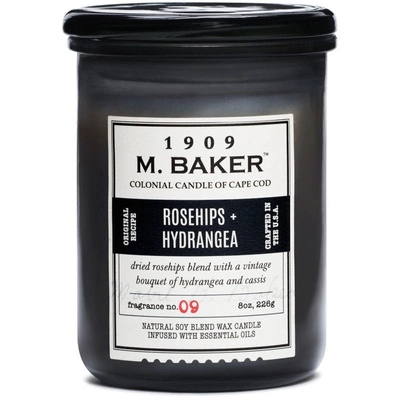 Soja geurkaars apotheekpot 226 g Colonial Candle M Baker - Rosehips Hydrangea