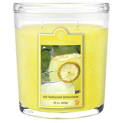 Didelė ovali kvapioji žvakė Colonial Candle 623 g - Old Fashioned Lemonade