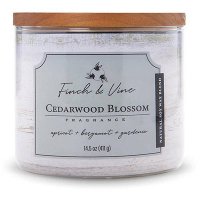 Soy scented candle Cedarwood Blossom Colonial Candle