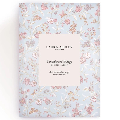 Laura Ashley premium closet fragrance sachet Sandalwood & Sage 110 ml