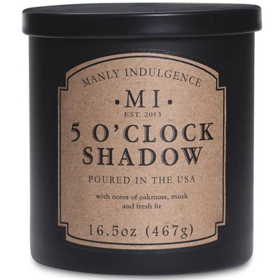 Candela di soia profumata da uomo Colonial Candle - 5 o'Clock Shadow