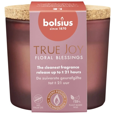 Bolsius True Joy geurkaars 66/83 mm - Floral Blessings