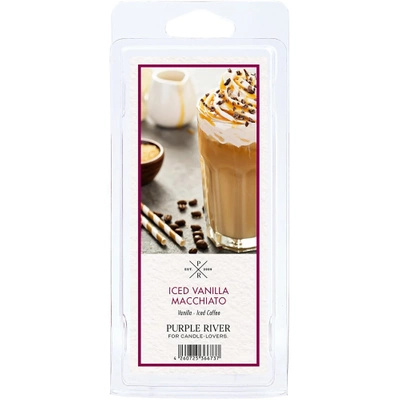 Wax melts soy Iced Vanilla Macchiato Purple River 50 g