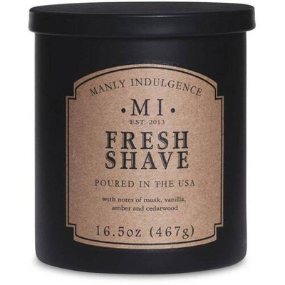 Soja geurkaars voor heren Colonial Candle - Fresh Shave