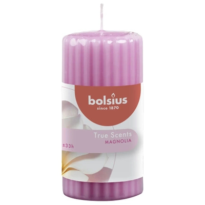 Bolsius True Scents kvapnioji žvakė 120/58 mm - Magnolija