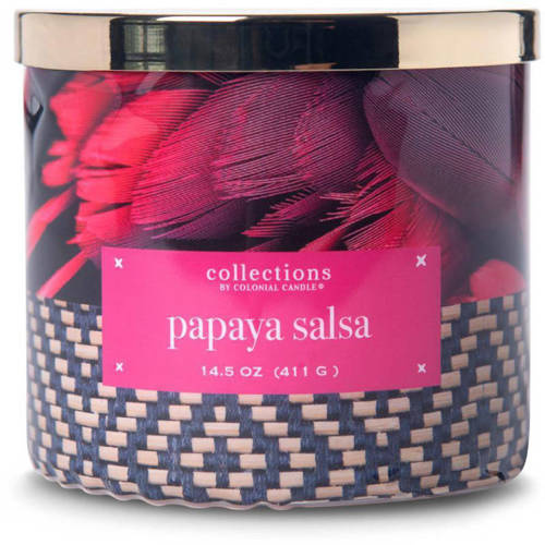 Soja geurkaars Papaya Salsa Colonial Candle