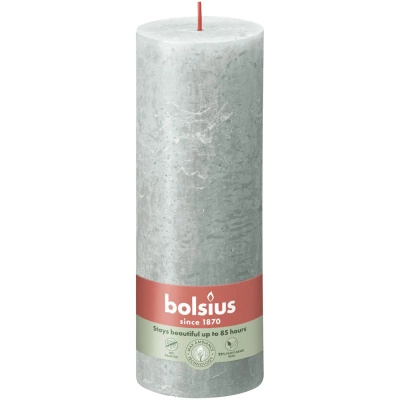 Bolsius Rustic 190/68 mm trunk candle - Jade Green