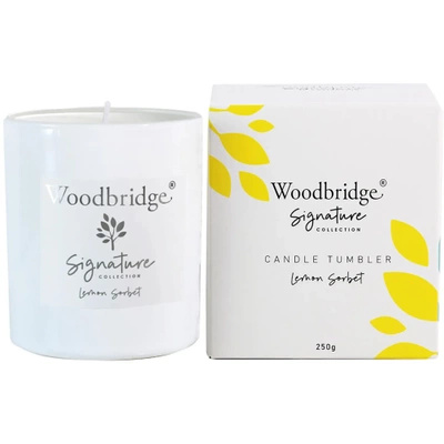 Woodbridge Signature candela profumata in vetro - Lemon Sorbet 250 g