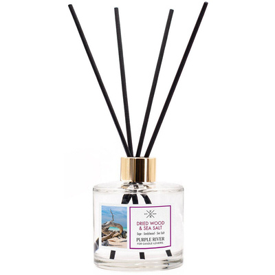 Reed diffusers Purple River 200 ml - Dried Wood Sea Salt